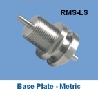 RMS-LS Solid Shaft - Base Plate* Mount / Metric